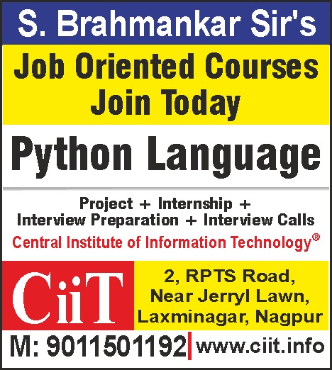 Python Language Classes in Nagpur